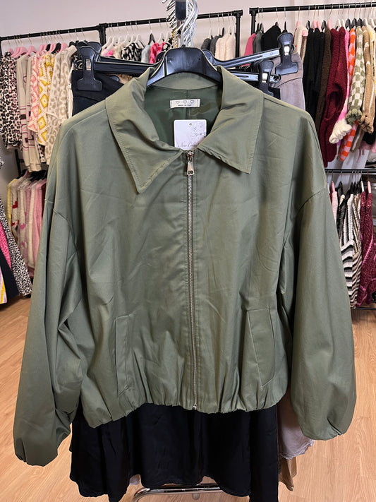 Ballonjacke "Parka" (khaki)