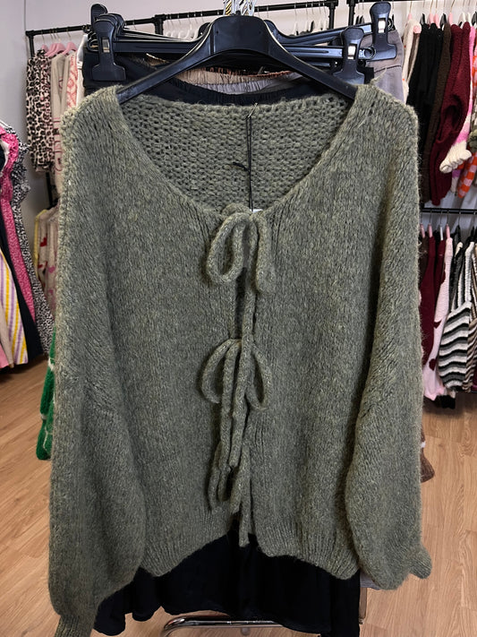 Cardigan "Lia" (khaki)
