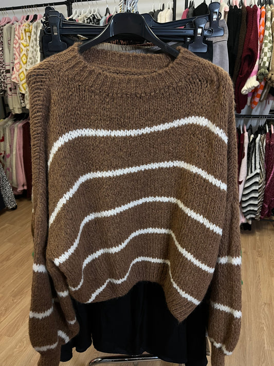 Pullover "Berta" (braun)