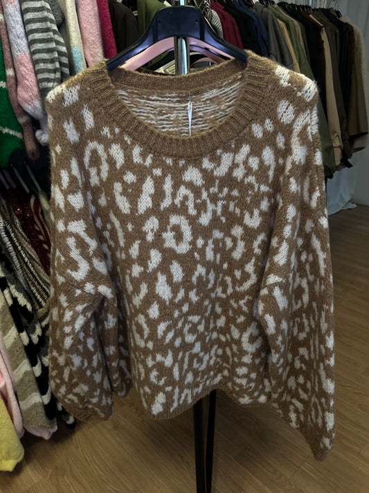 Pullover Leo (camel)