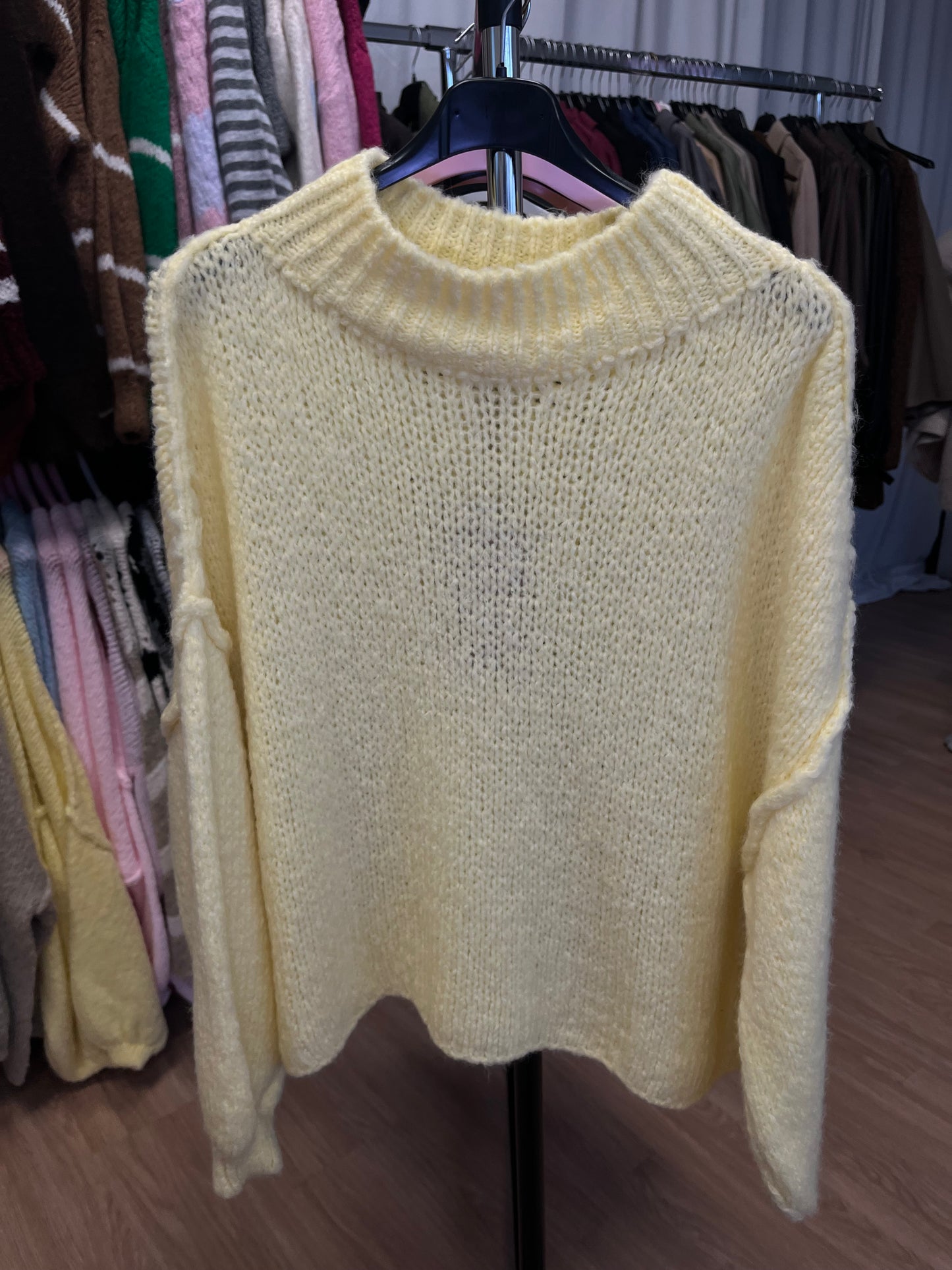 Basic Pullover (gelb)