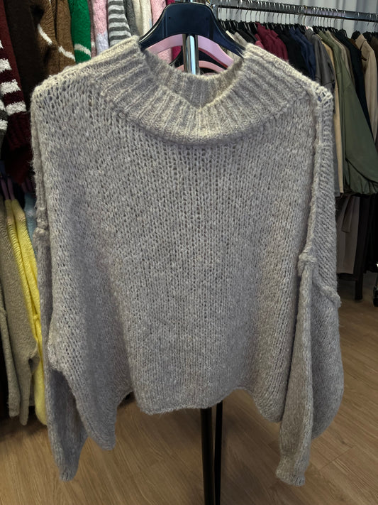Basic Pullover (beige)