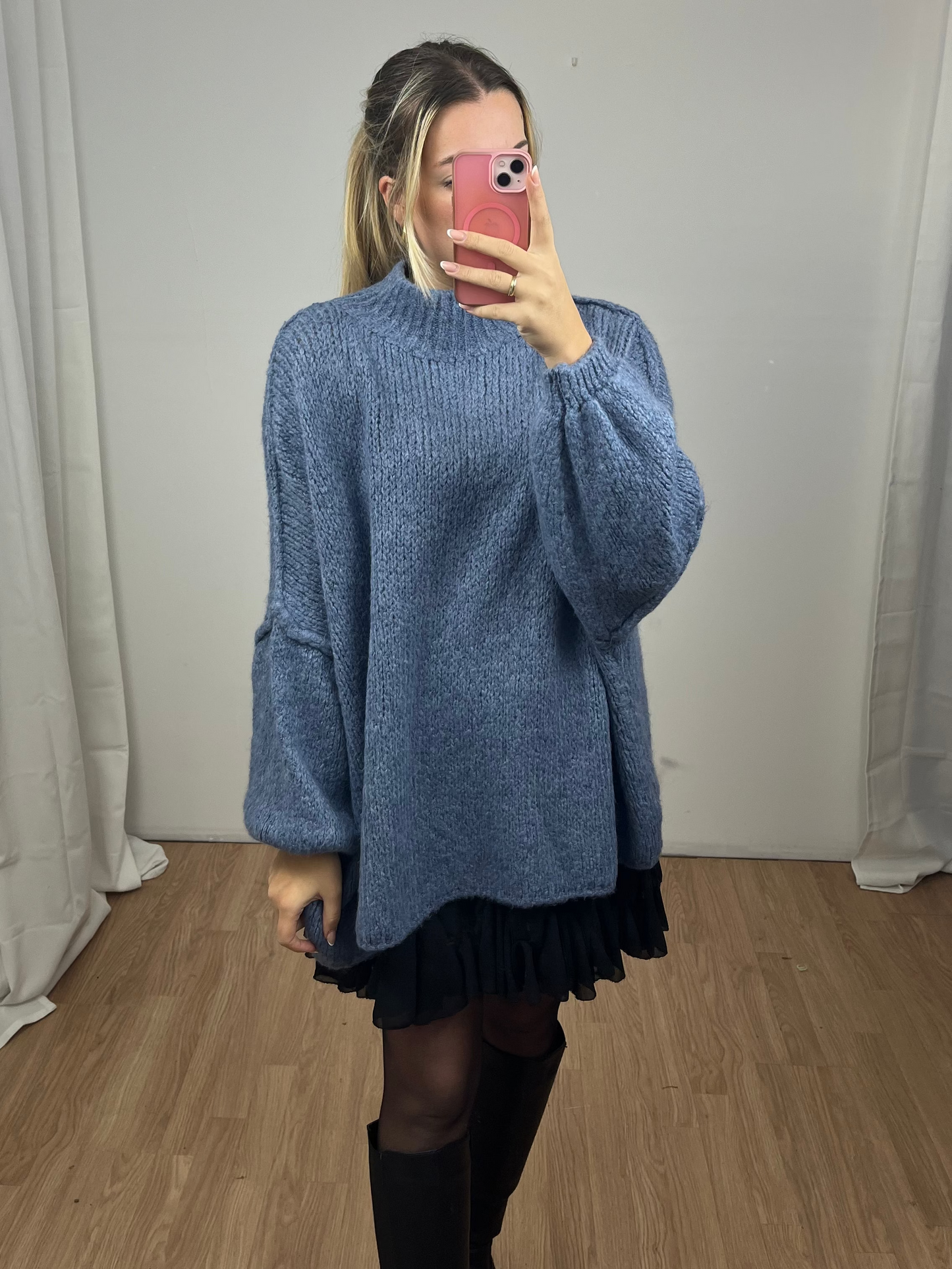 Basic Pullover "Luna" -lang-
