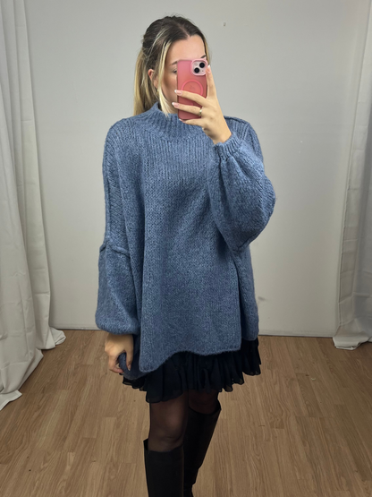 Basic Pullover "Luna" -lang-