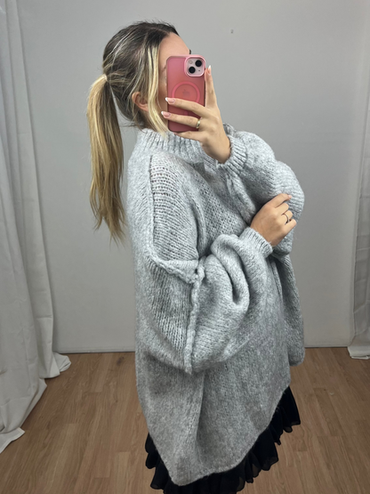 Basic Pullover "Luna" -lang-