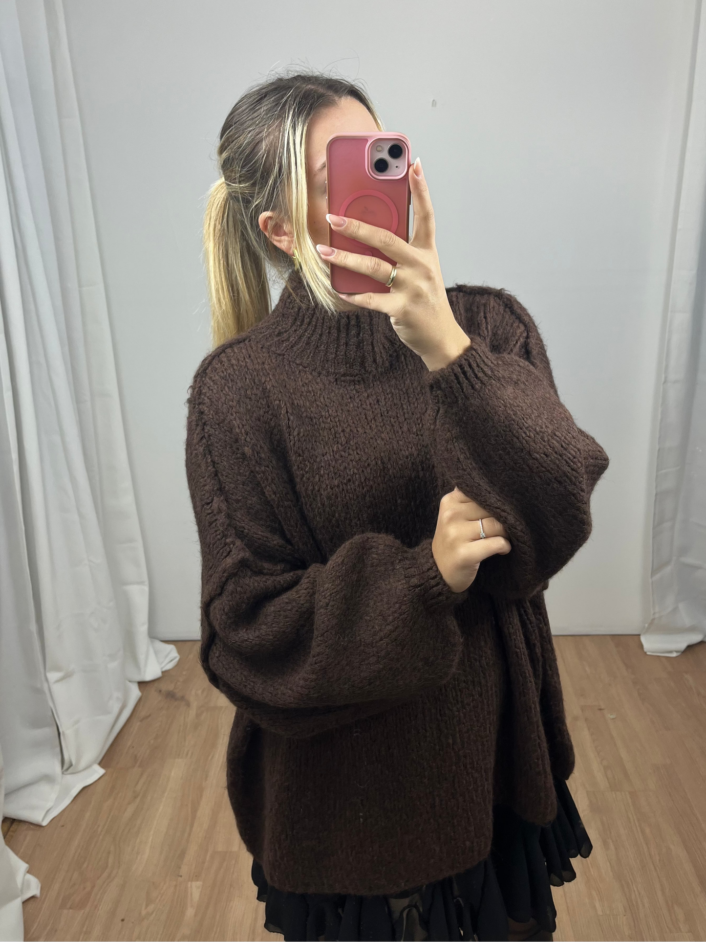 Basic Pullover "Luna" -lang-