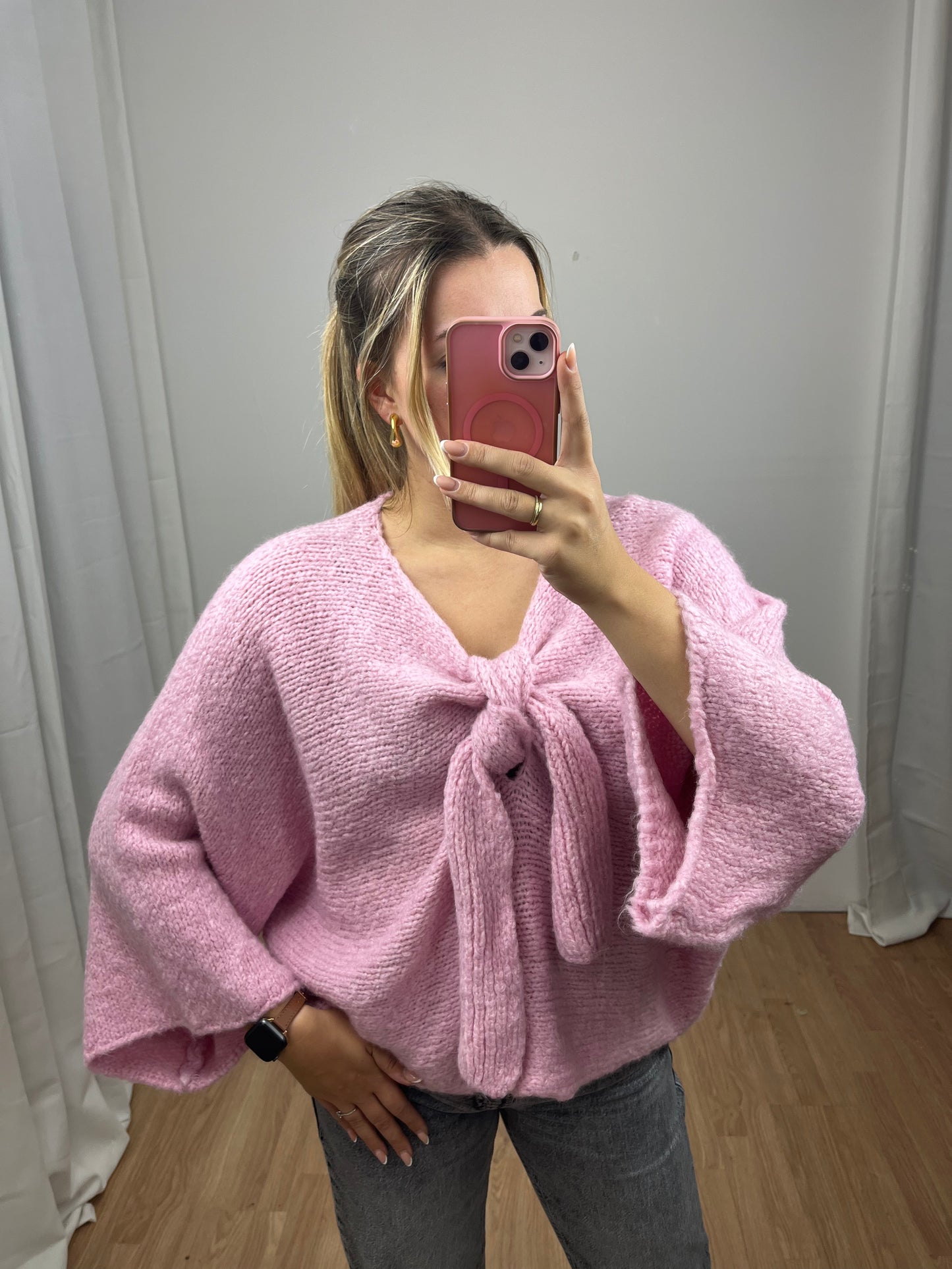 Schleifen Pullover "Fina" Sale