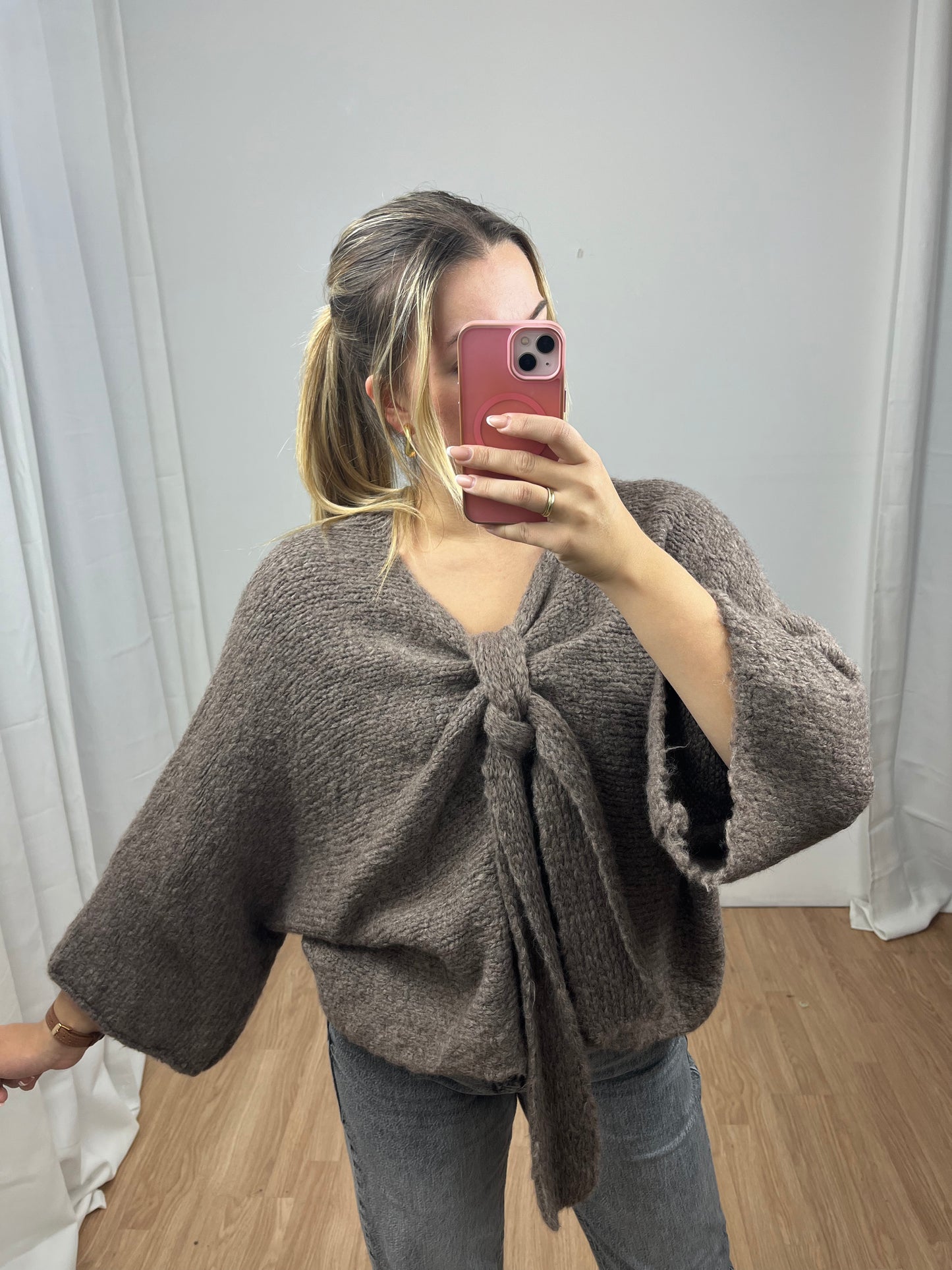 Schleifen Pullover "Fina" Sale