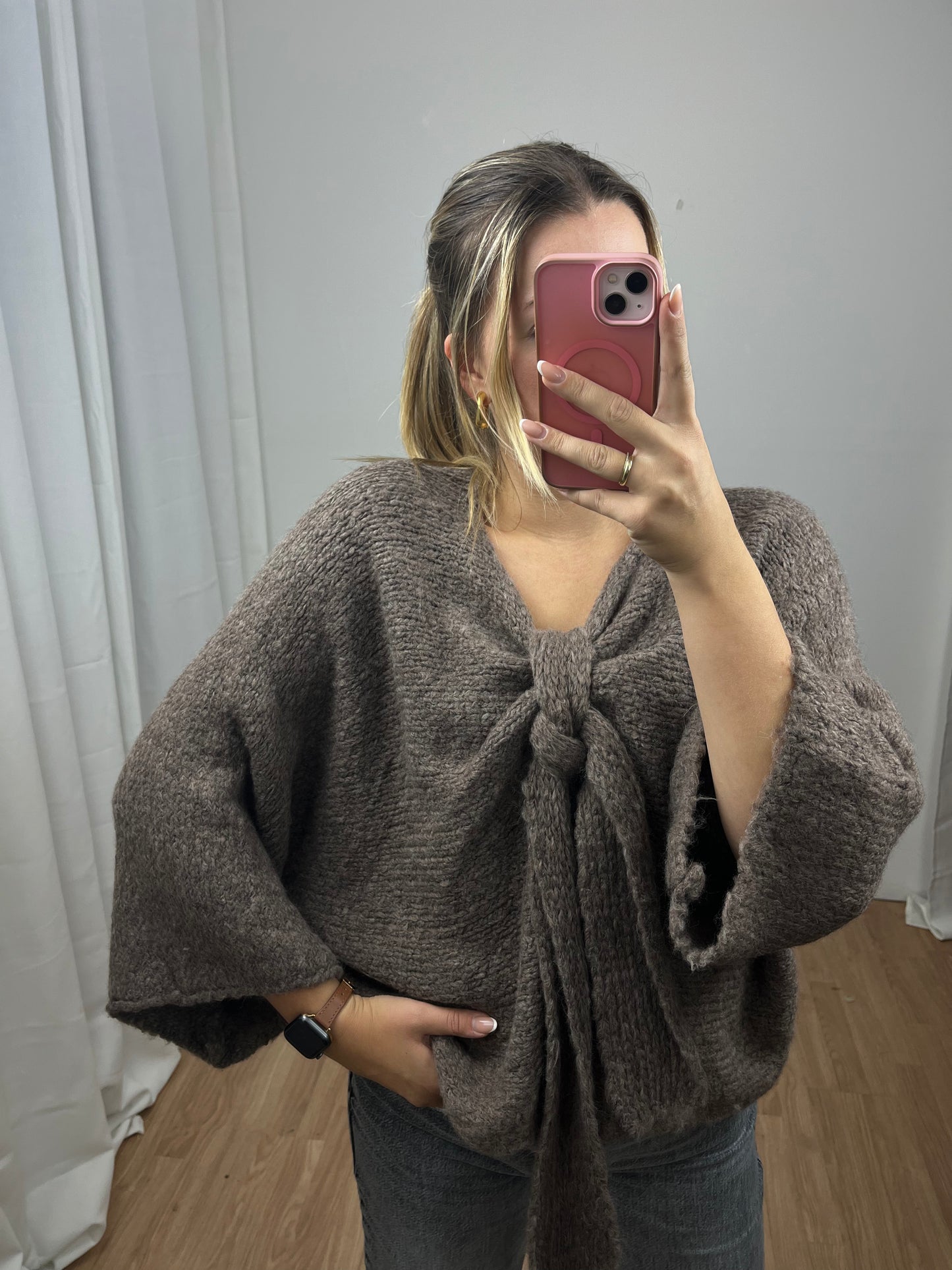 Schleifen Pullover "Fina" Sale