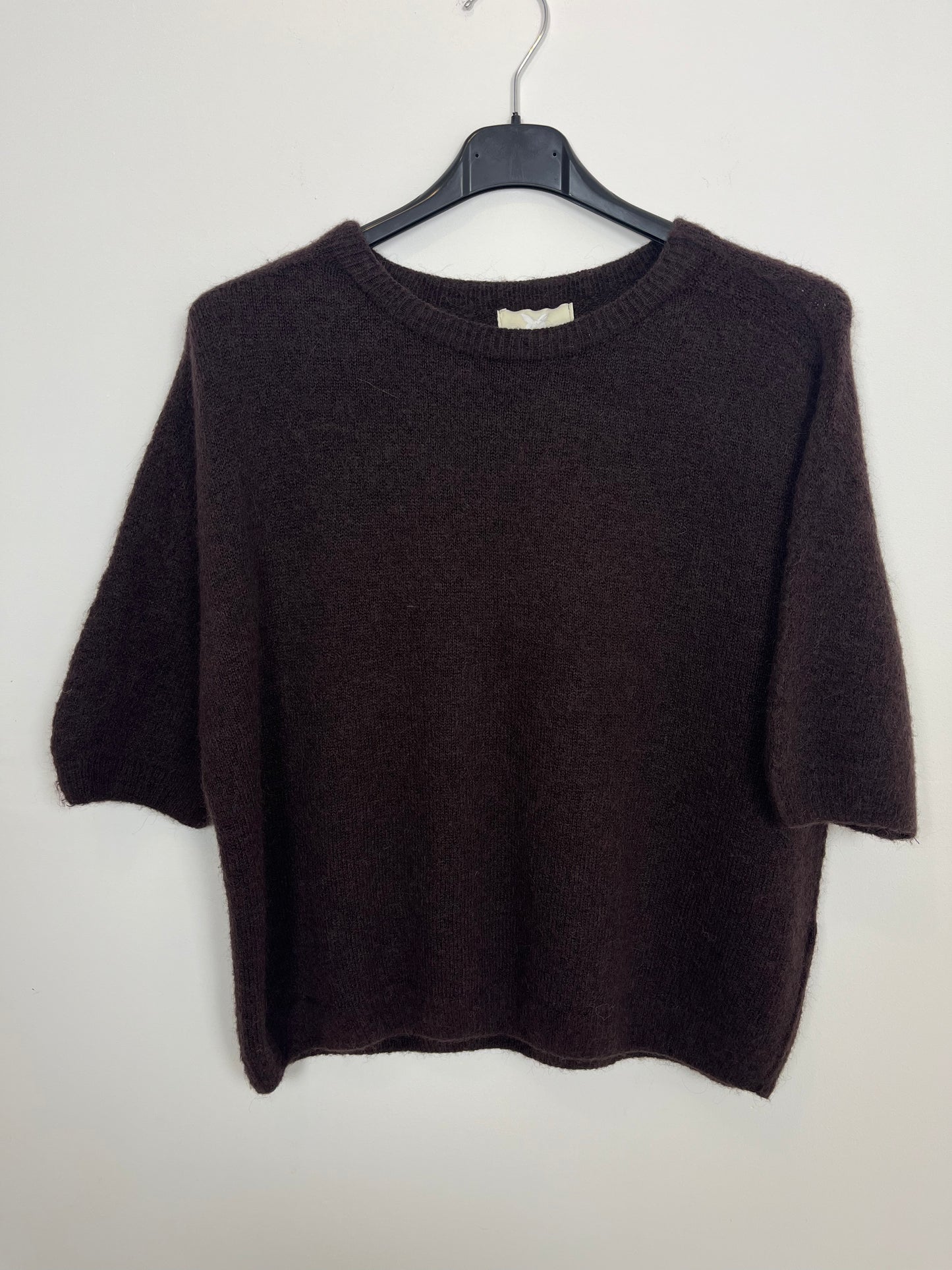 Kurzarm-Pullover Alpaka "Sophia"