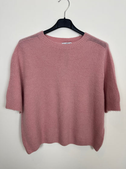 Kurzarm-Pullover Alpaka "Sophia"