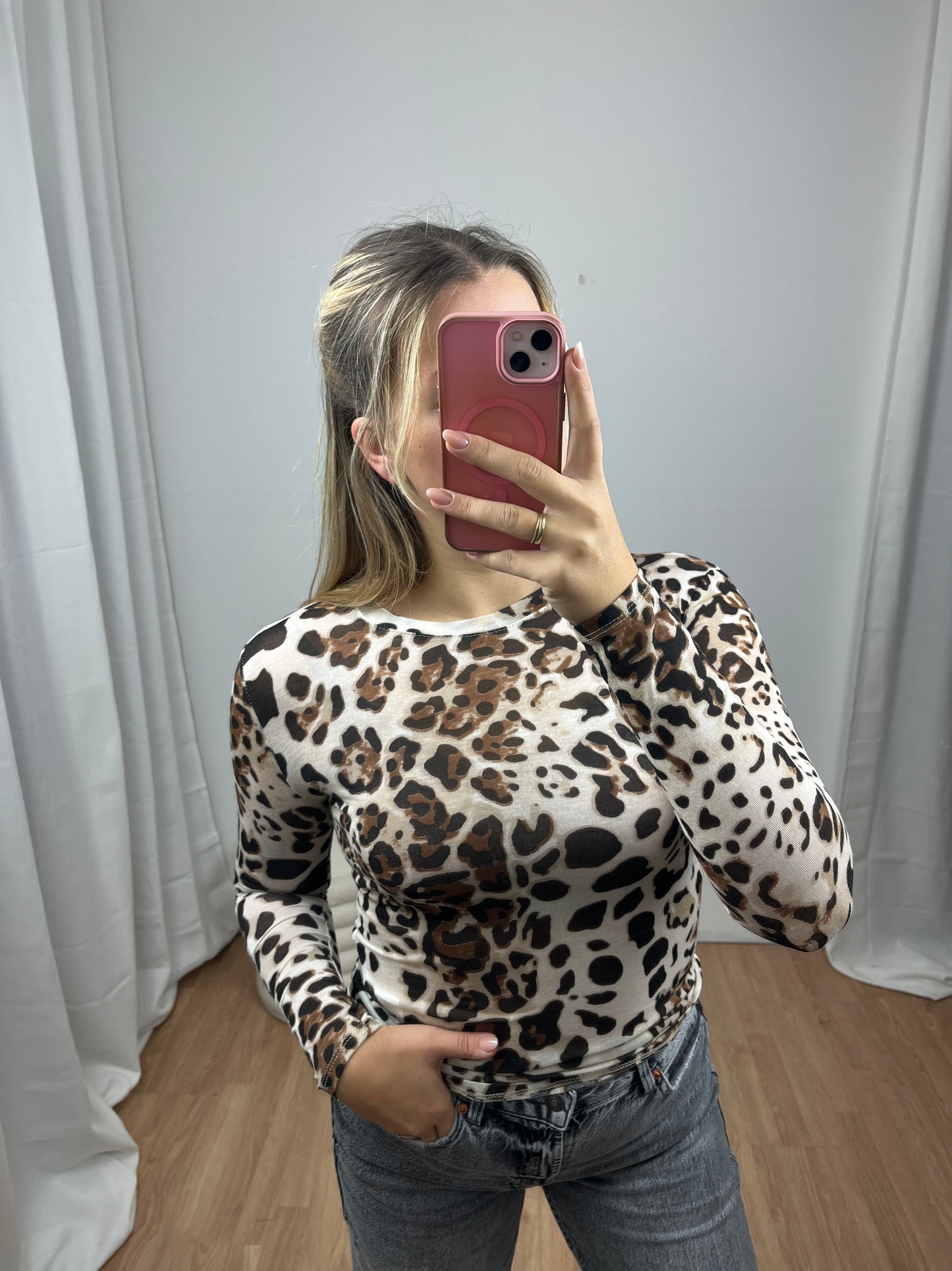 Kaschmir Longsleeve "Alara" (Leo)