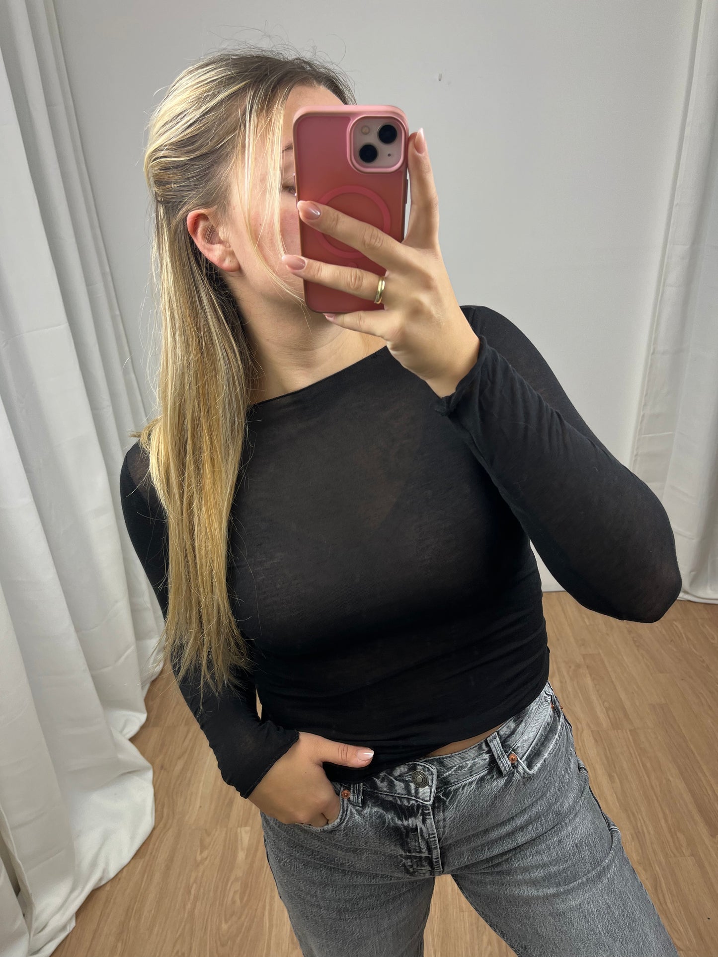 Kaschmir Longsleeve "Clara"