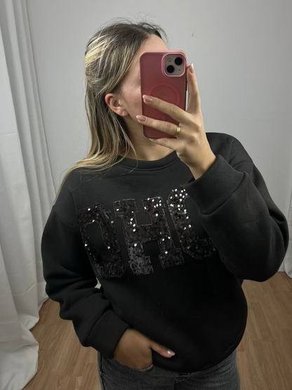 Sweatshirt Pailetten "Soho"