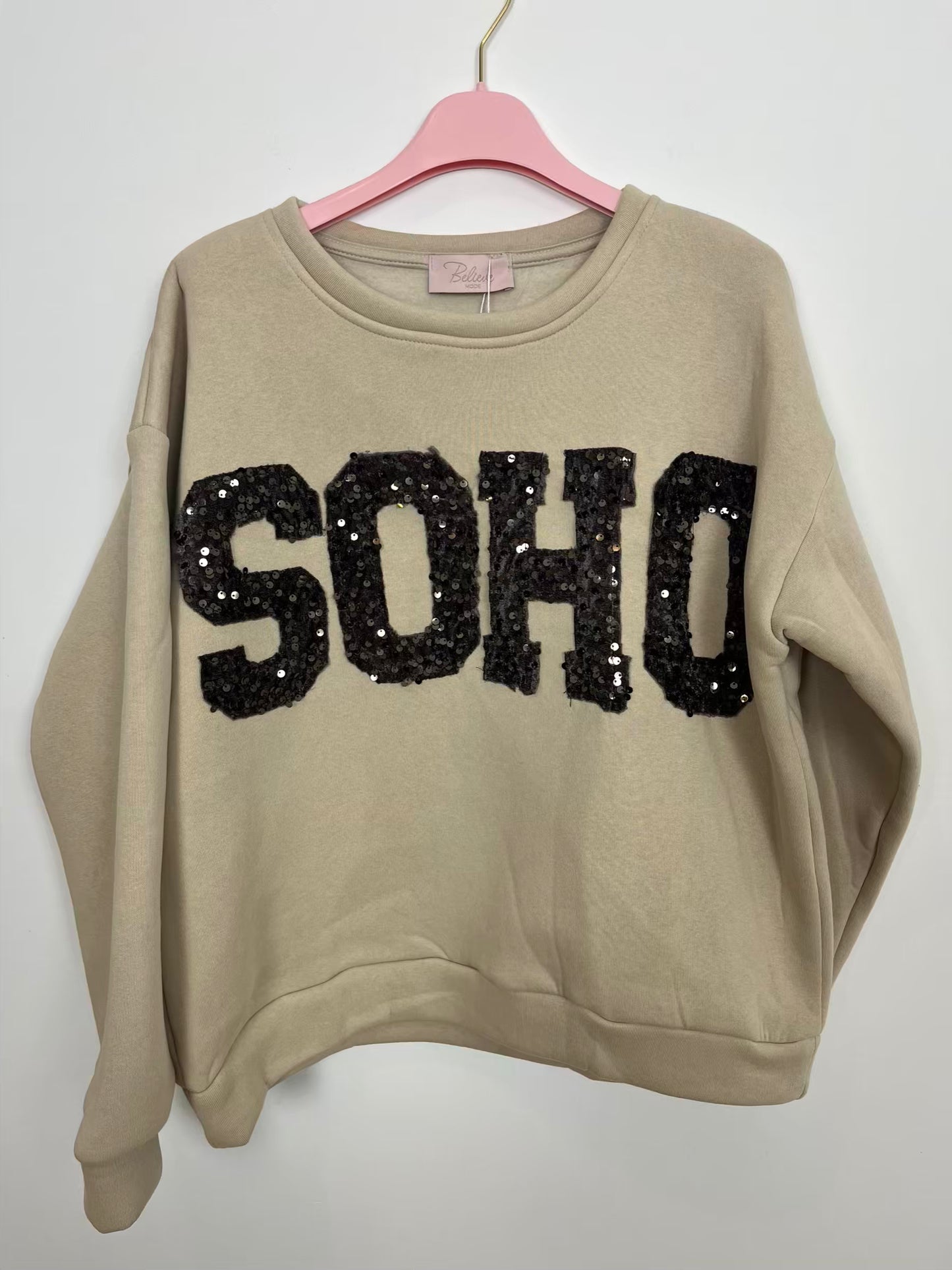Sweatshirt Pailetten "Soho"