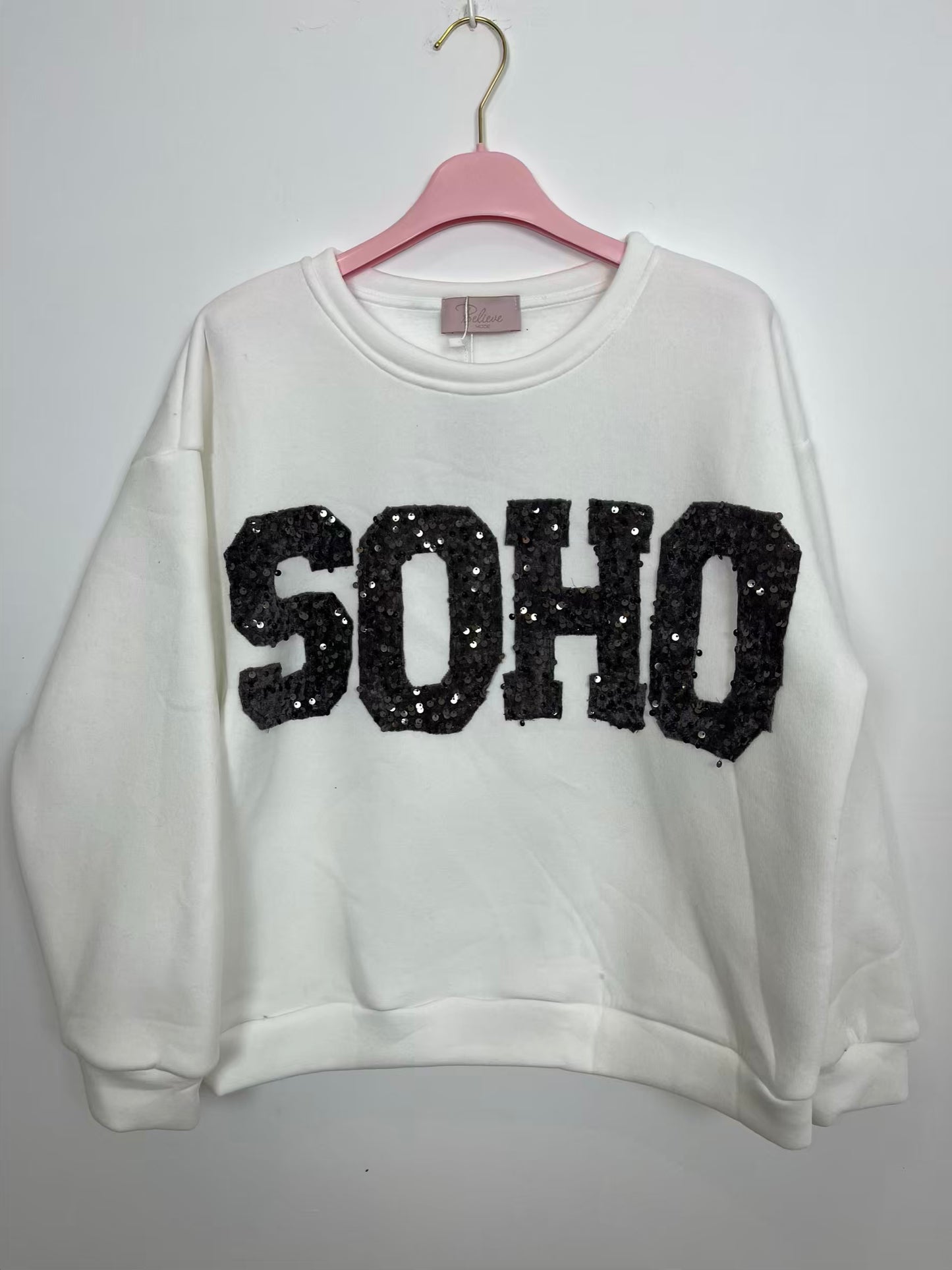 Sweatshirt Pailetten "Soho"