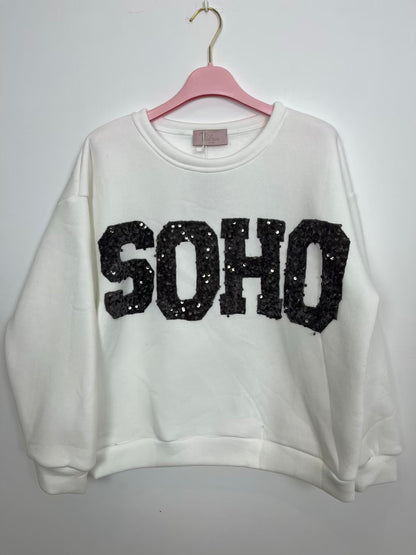 Sweatshirt Pailetten "Soho"