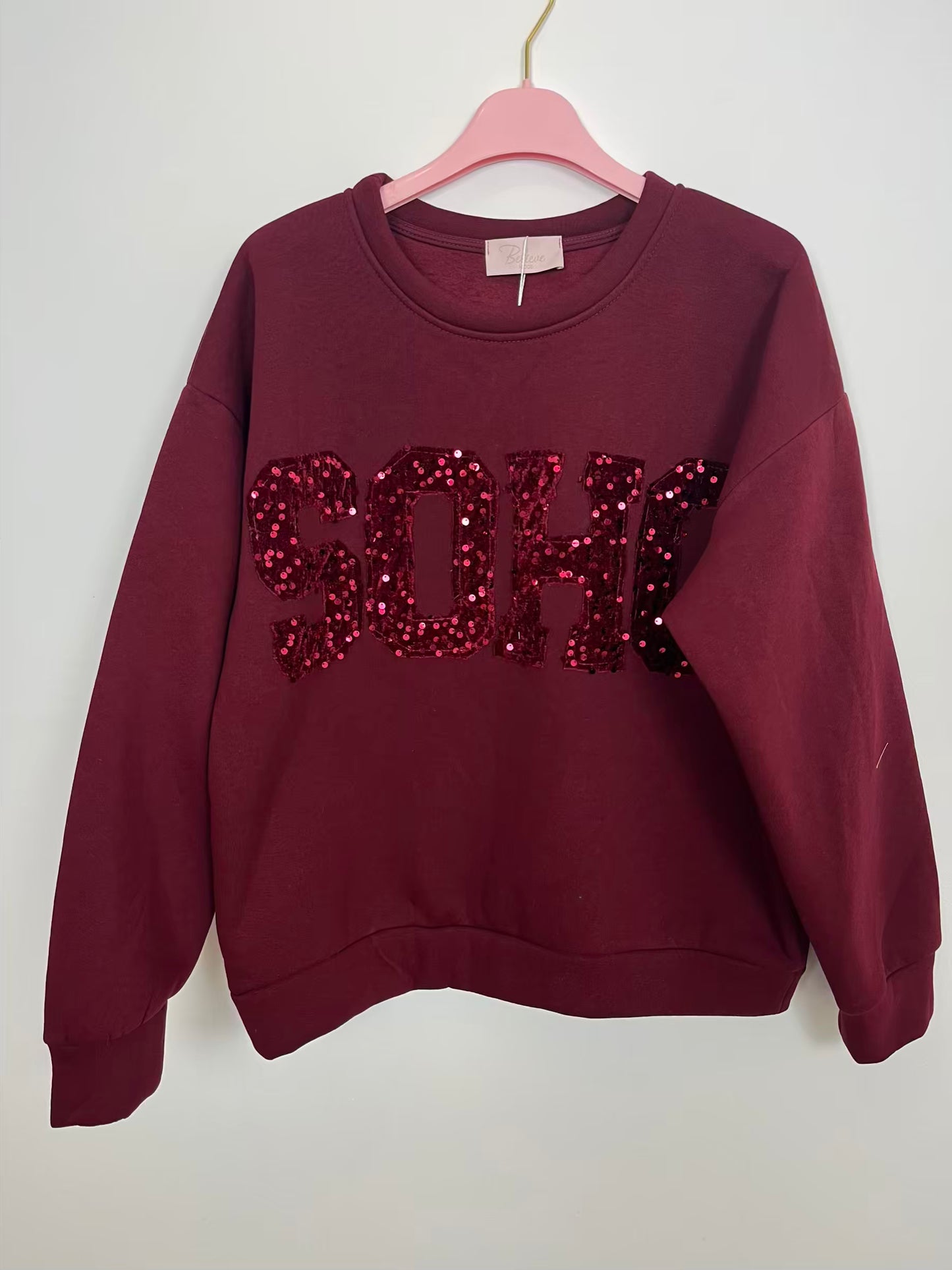 Sweatshirt Pailetten "Soho"