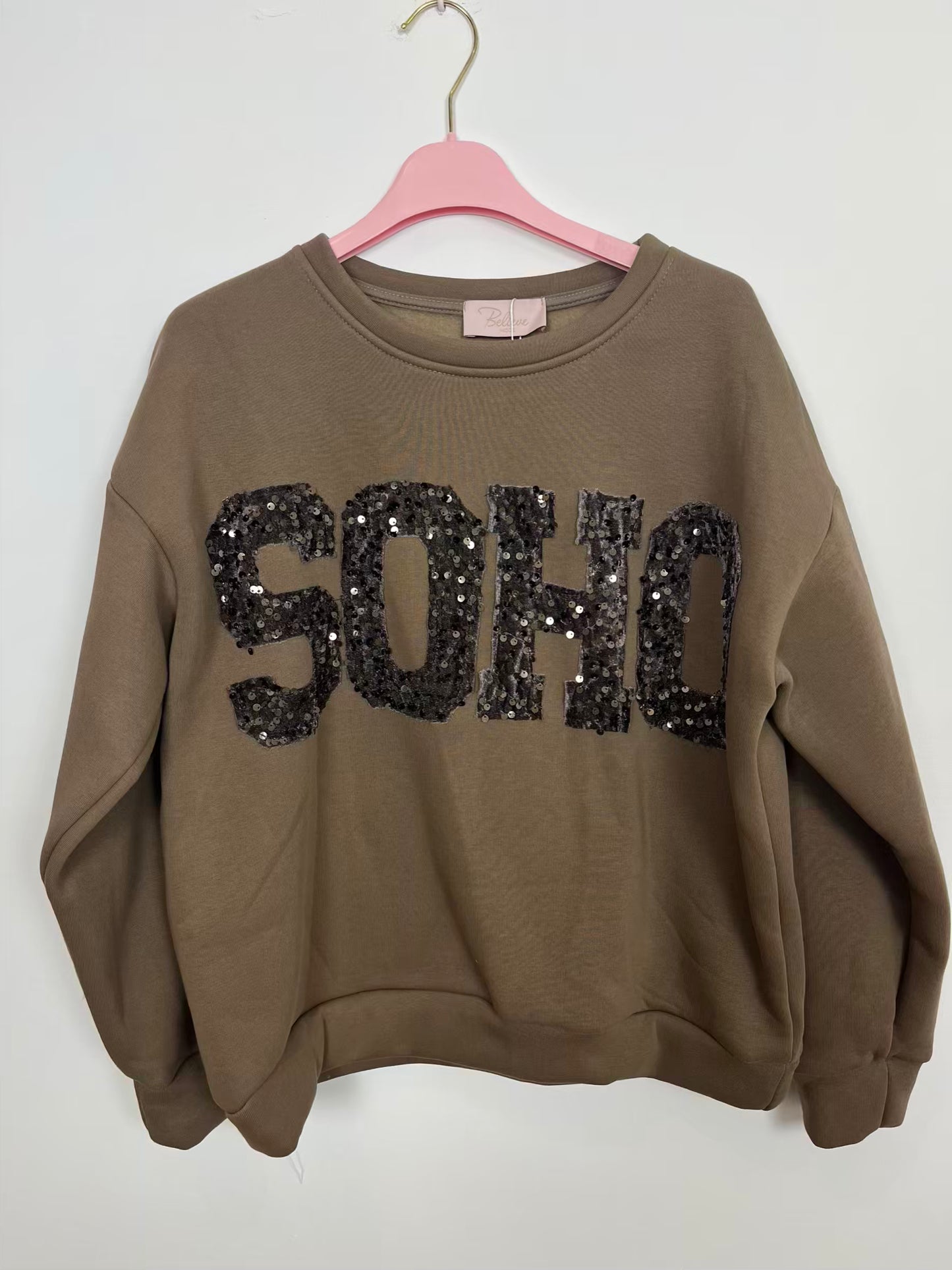Sweatshirt Pailetten "Soho"
