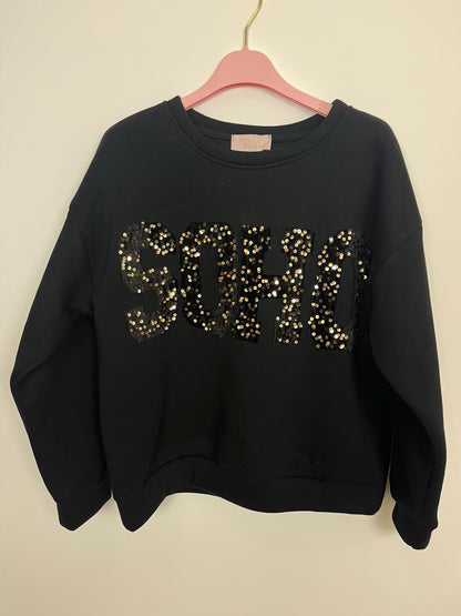 Sweatshirt Pailetten "Soho"