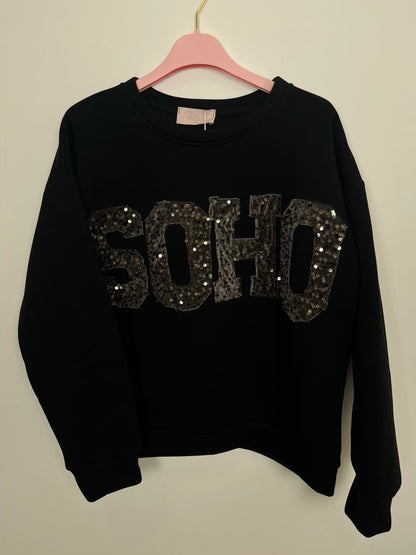 Sweatshirt Pailetten "Soho"