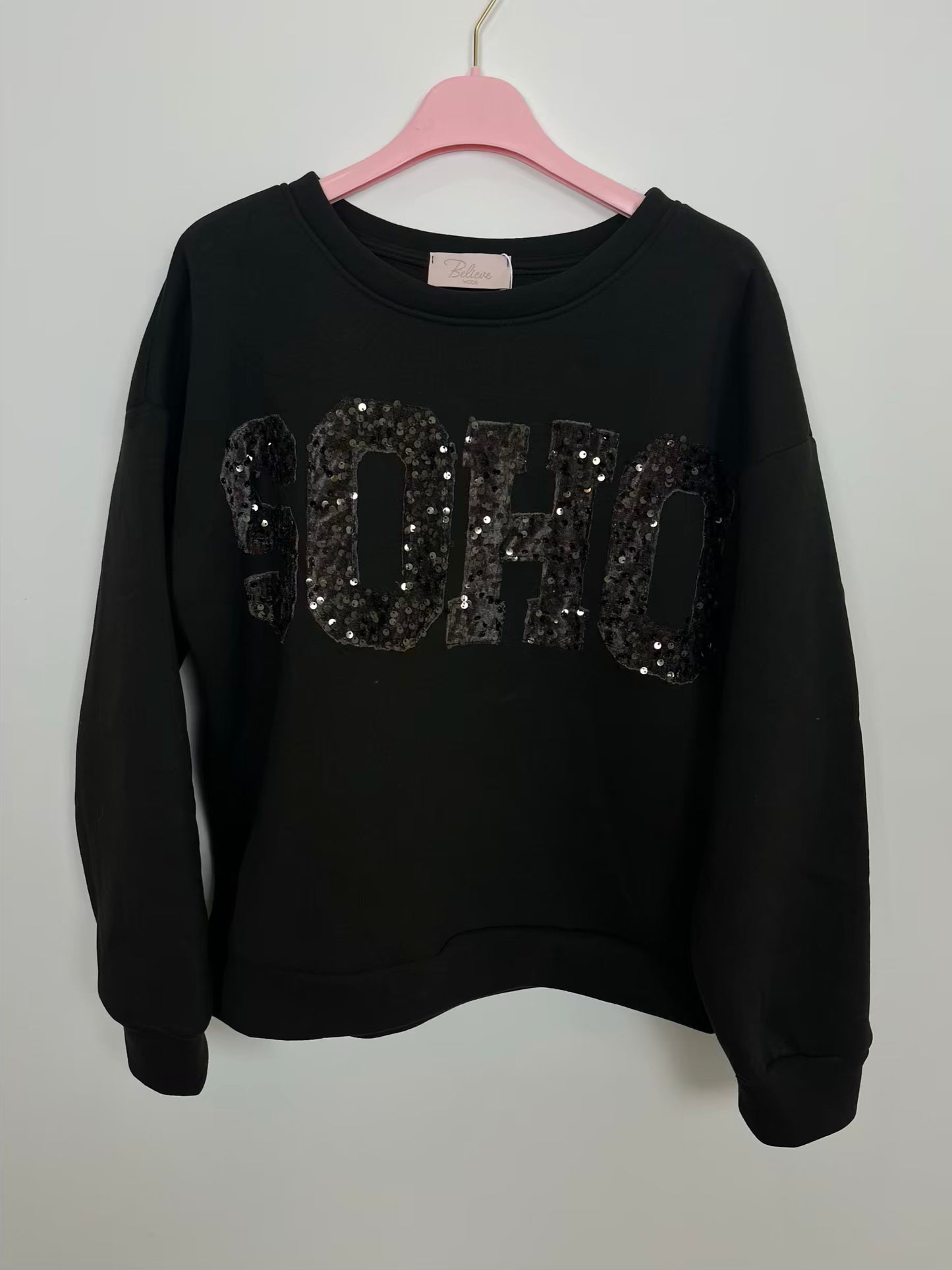 Sweatshirt Pailetten "Soho"