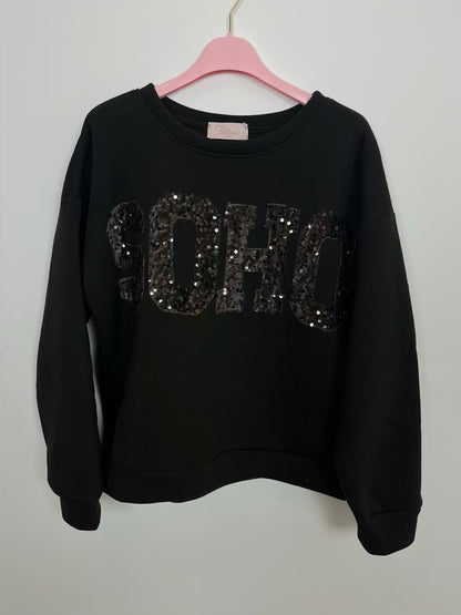 Sweatshirt Pailetten "Soho"