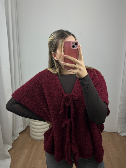 Bouclé Weste "Nora"