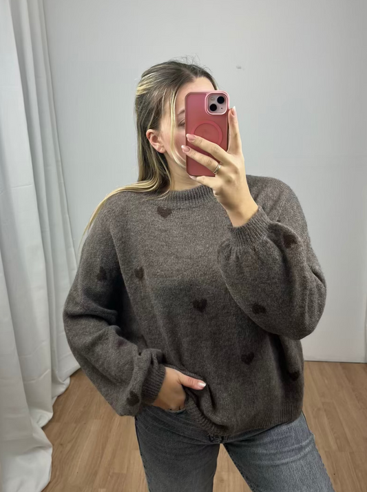Herz Pullover "Lola"