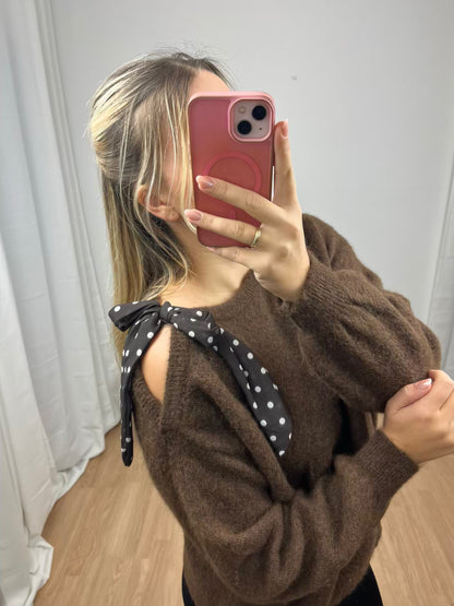 Pullover Schleife "Viola"