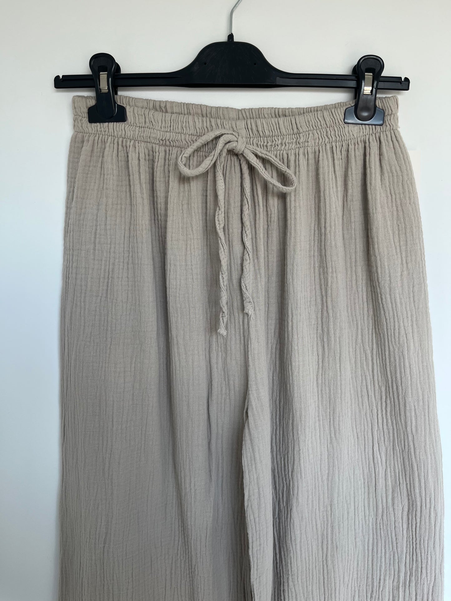 Musselin Hose "Nora" (beige)