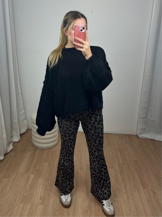 Thermoleggings Leo mit Schlag "Nola"