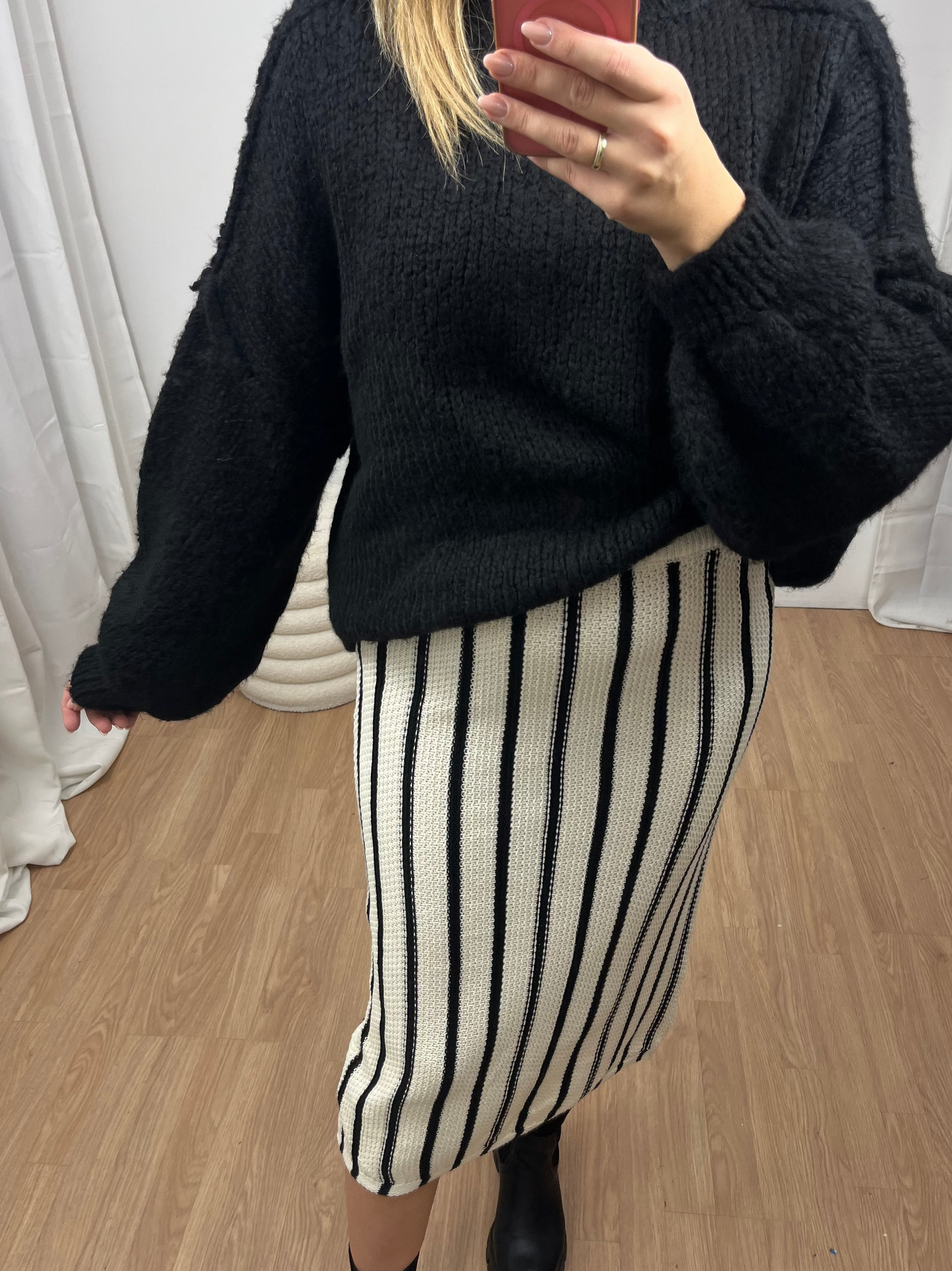 Midi Strickrock "Sienna"