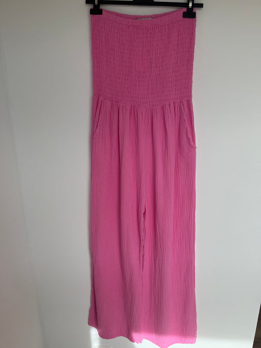 Musselin Jumpsuit "Julia" (pink)