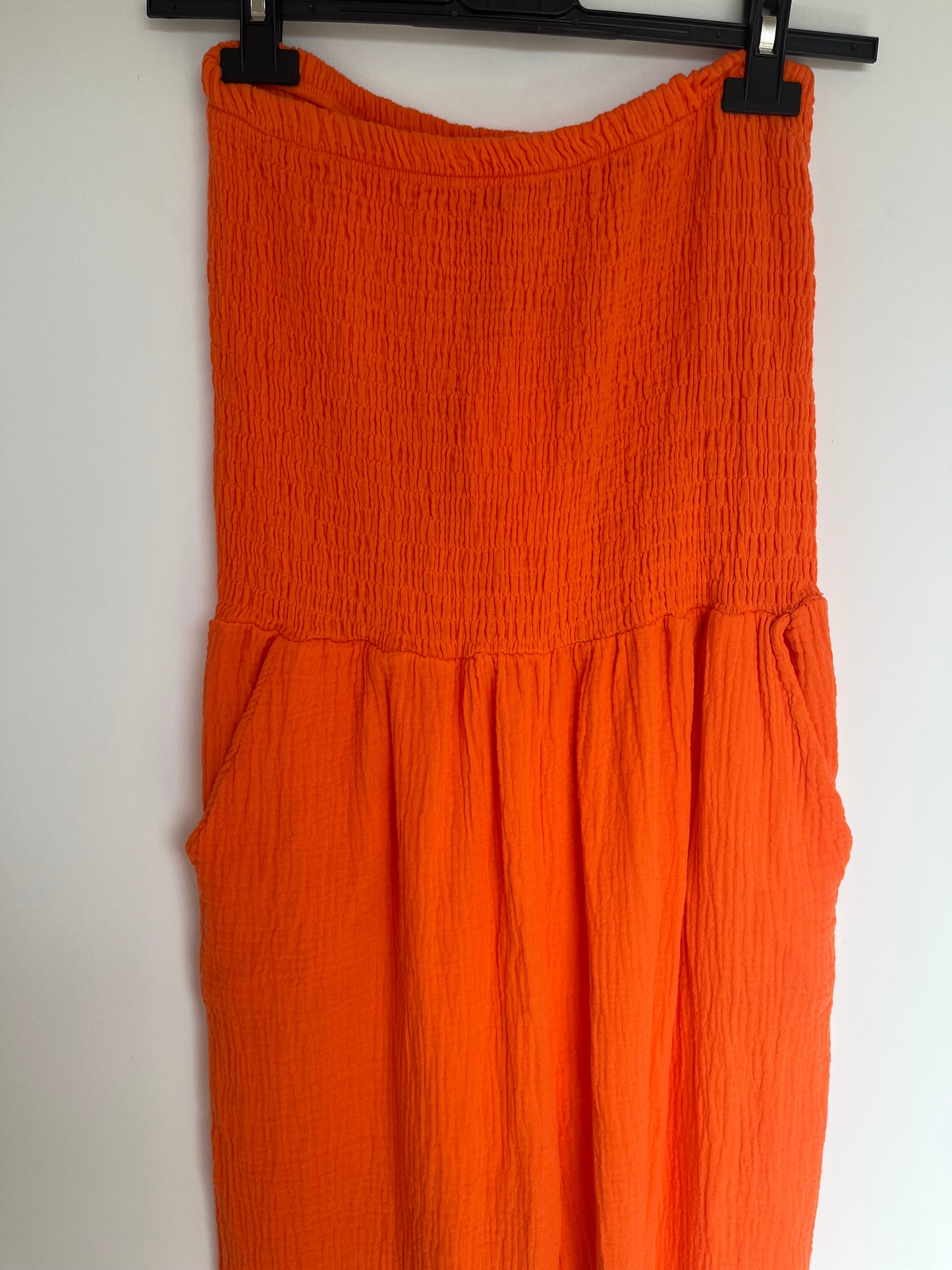 Musselin Jumpsuit "Julia" (orange)