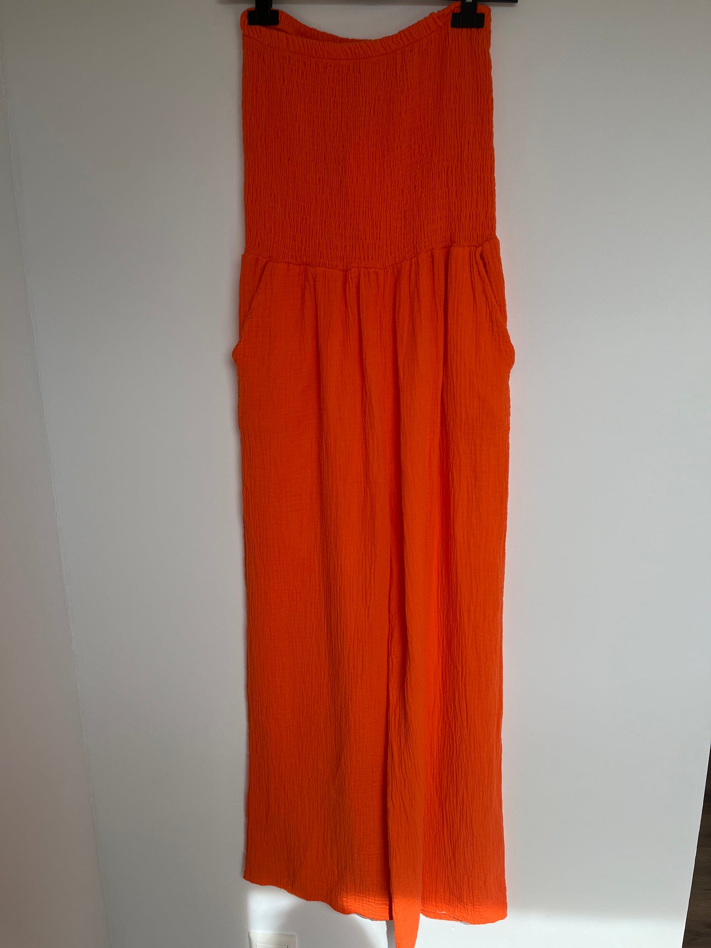 Musselin Jumpsuit "Julia" (orange)