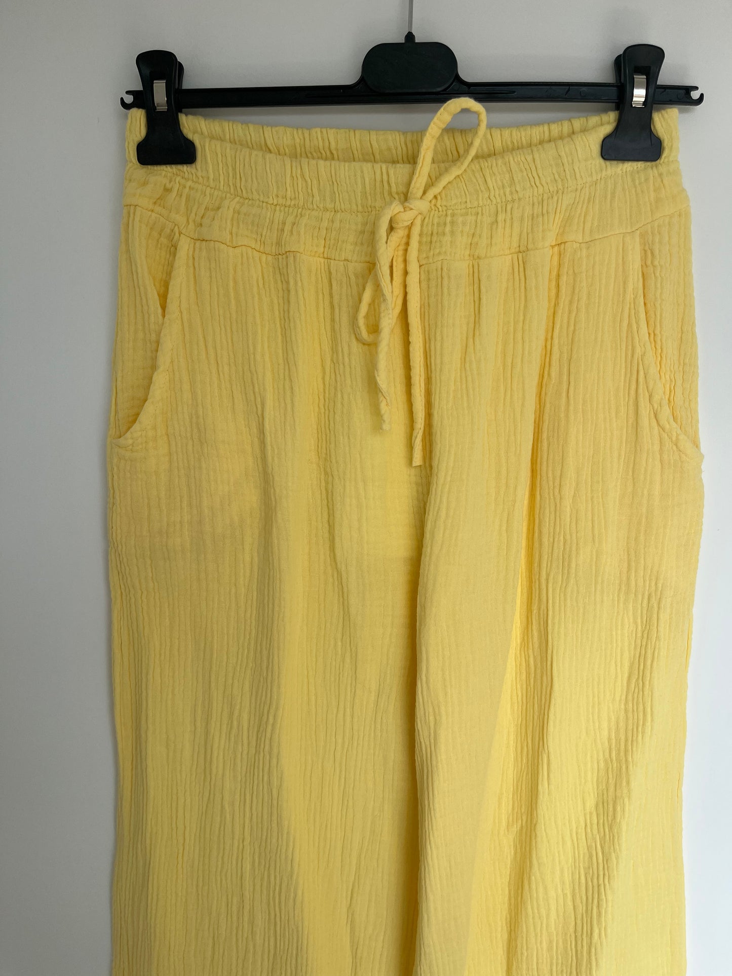 Musselin Hose (gelb)