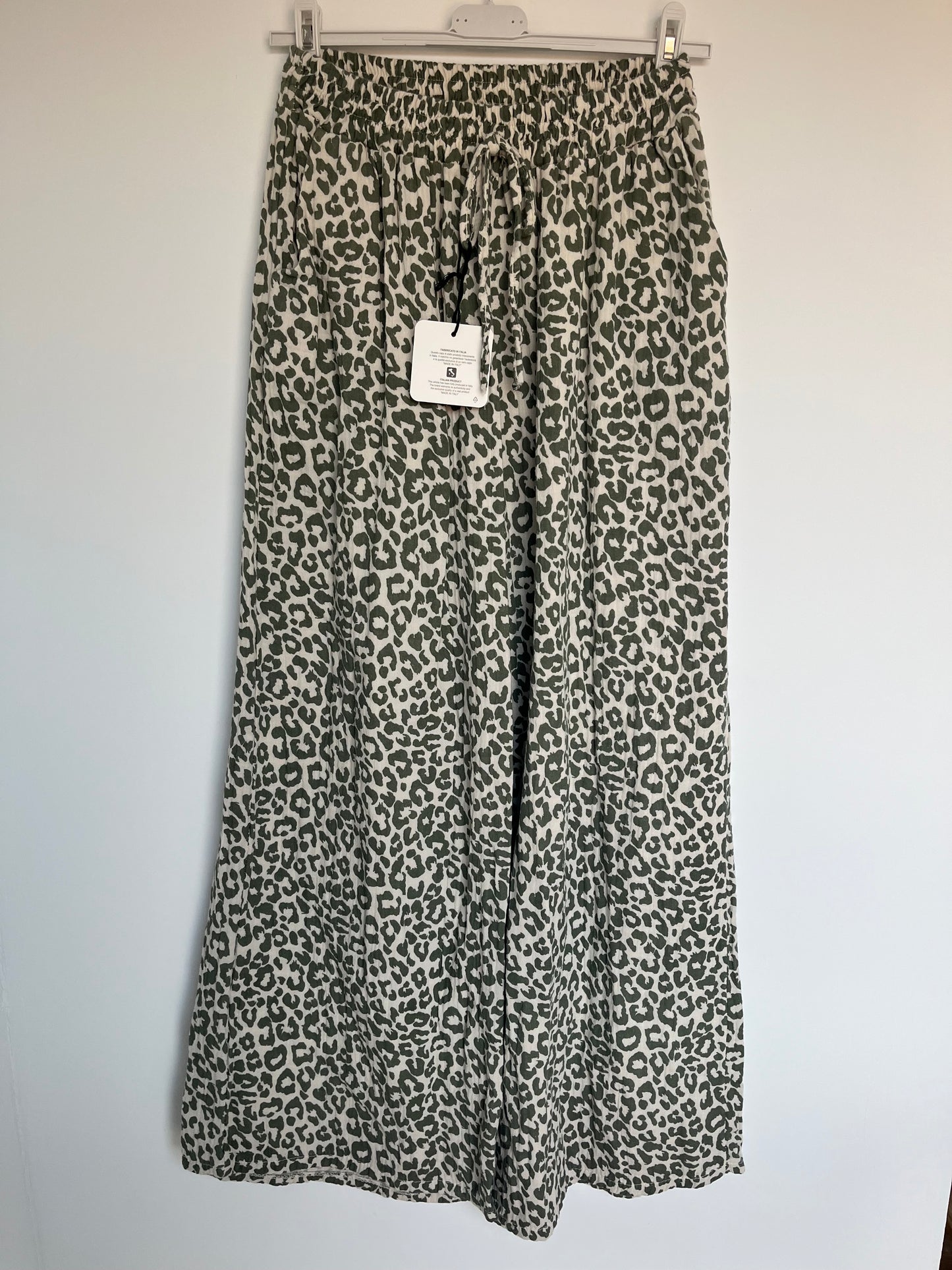 Musselin Hose Leo (khaki)