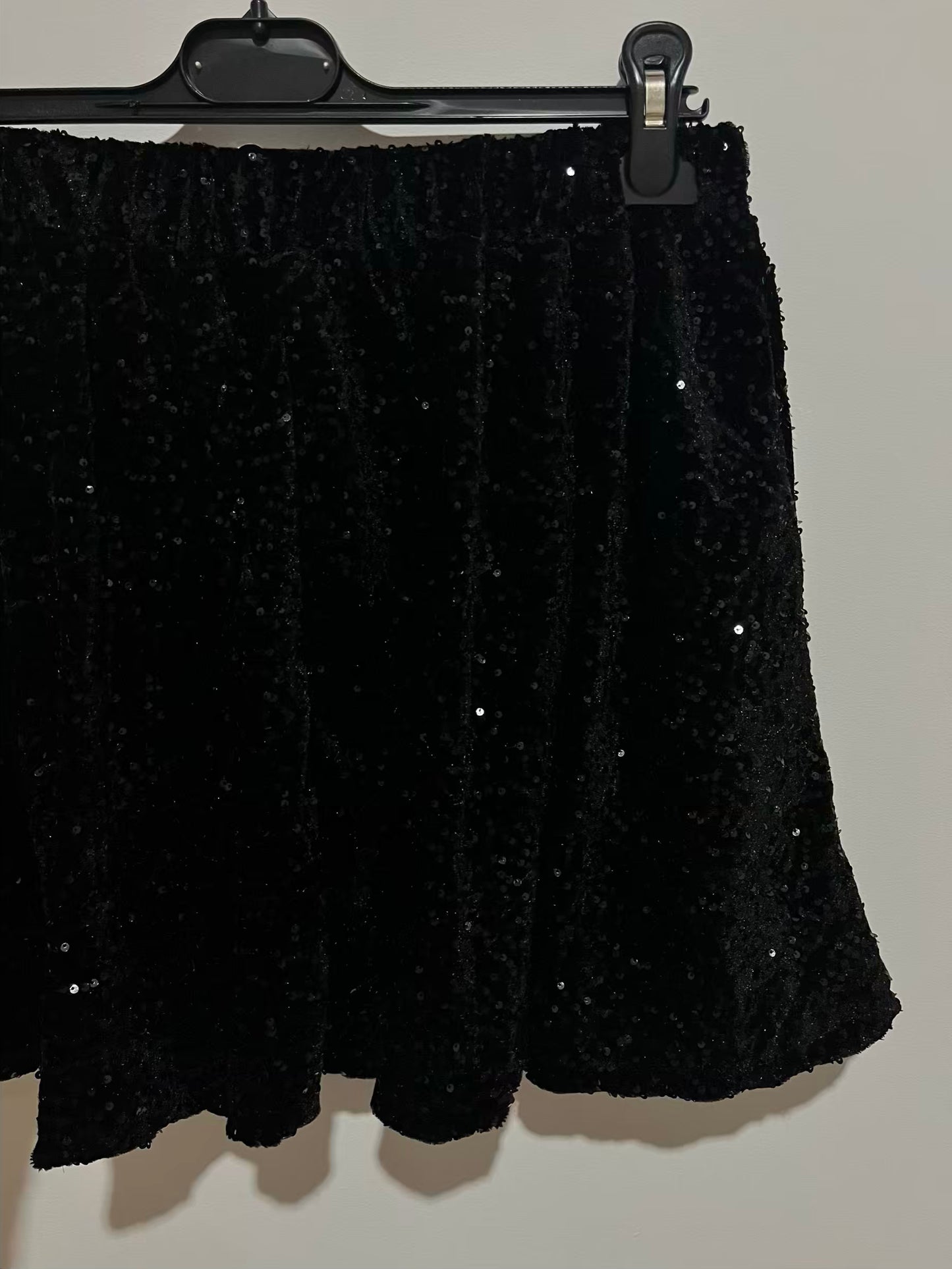 Pailetten Samt Hosenrock "Stella"