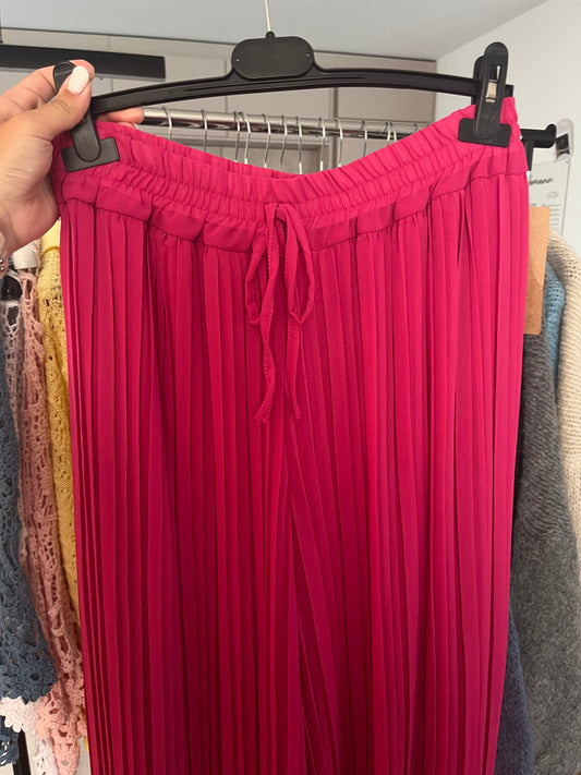Plissee-Hose "Heidi" (fuchsia)