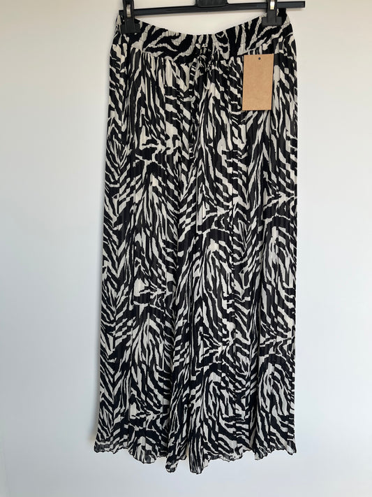 Plissee-Hose "Heidi" (zebra)