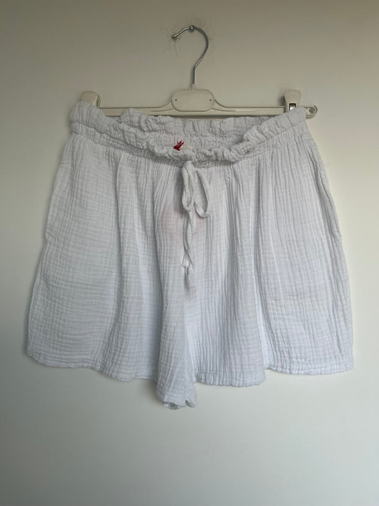 SALE Musselin Shorts (weiß)