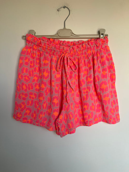 SALE Musselin Shorts (Leo - pink)