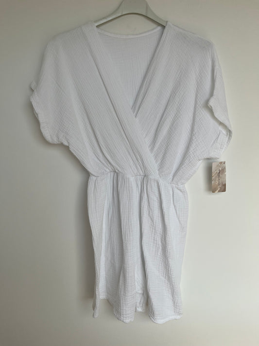 Musselin Jumpsuit "Lea" (weiß)