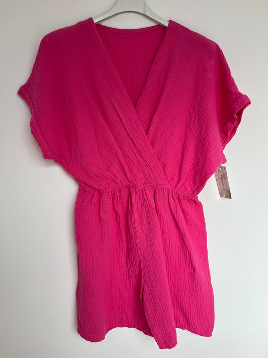 Musselin Jumpsuit "Lea" (pink)