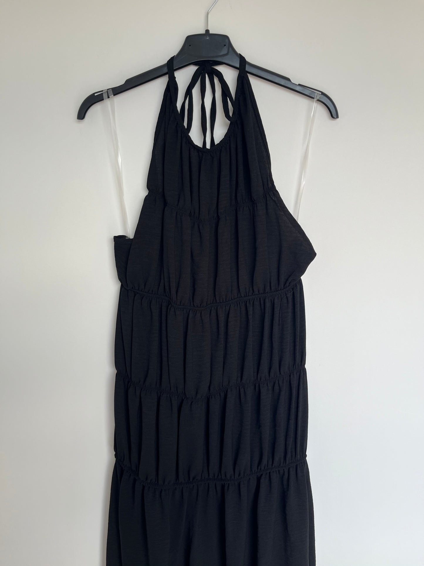 SALE Kleid rückenfrei "Amalia" (schwarz)