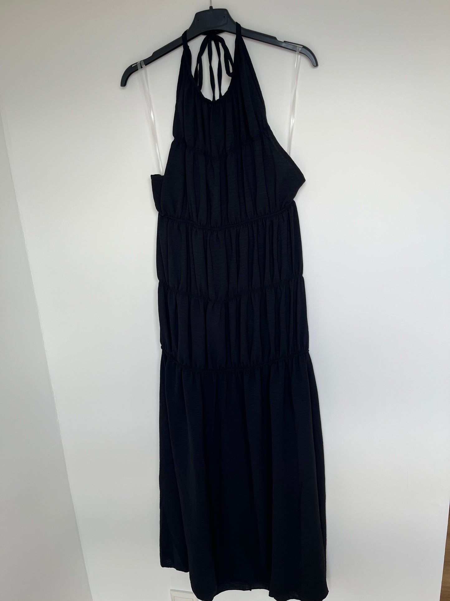 SALE Kleid rückenfrei "Amalia" (schwarz)
