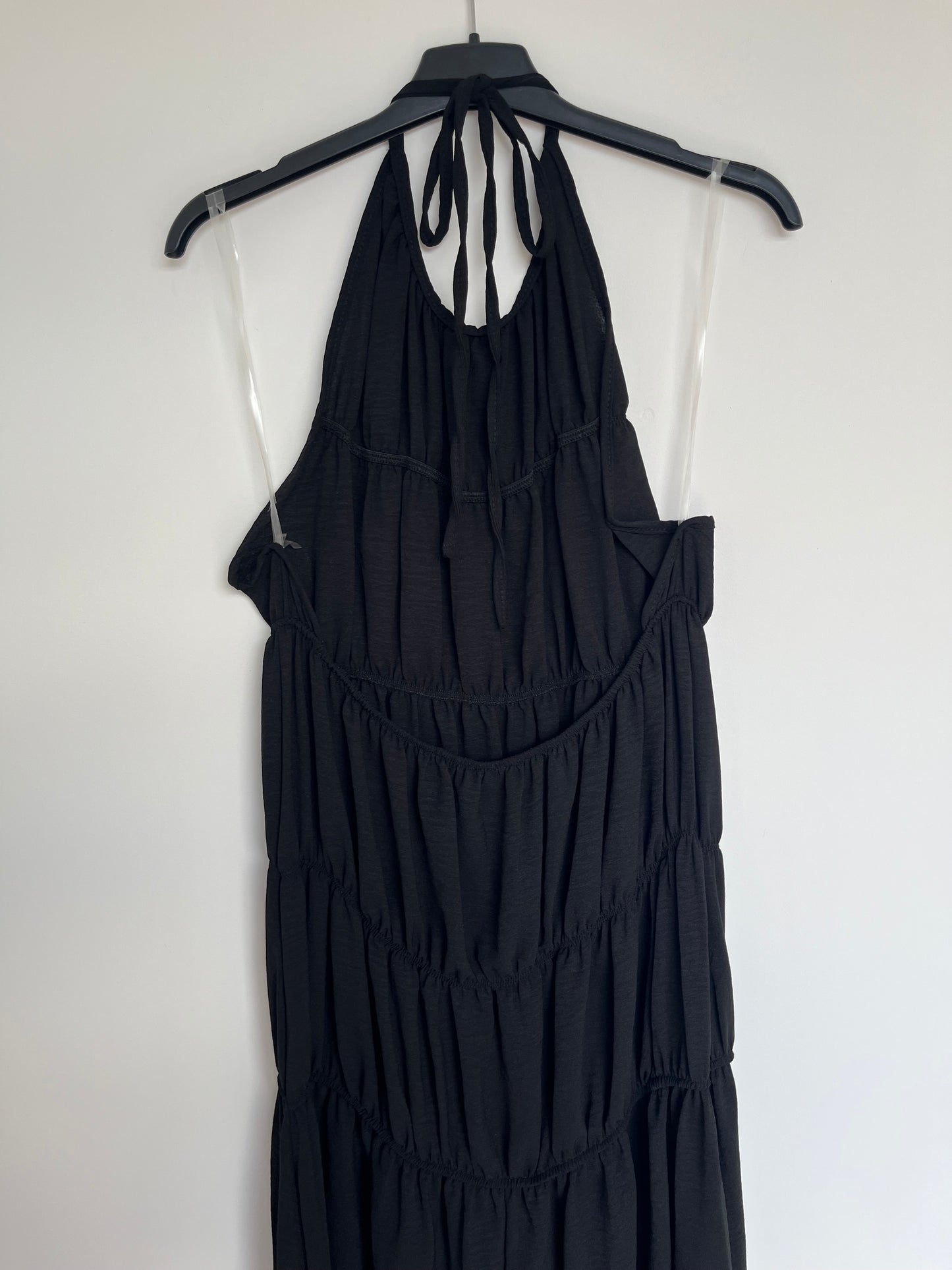 SALE Kleid rückenfrei "Amalia" (schwarz)