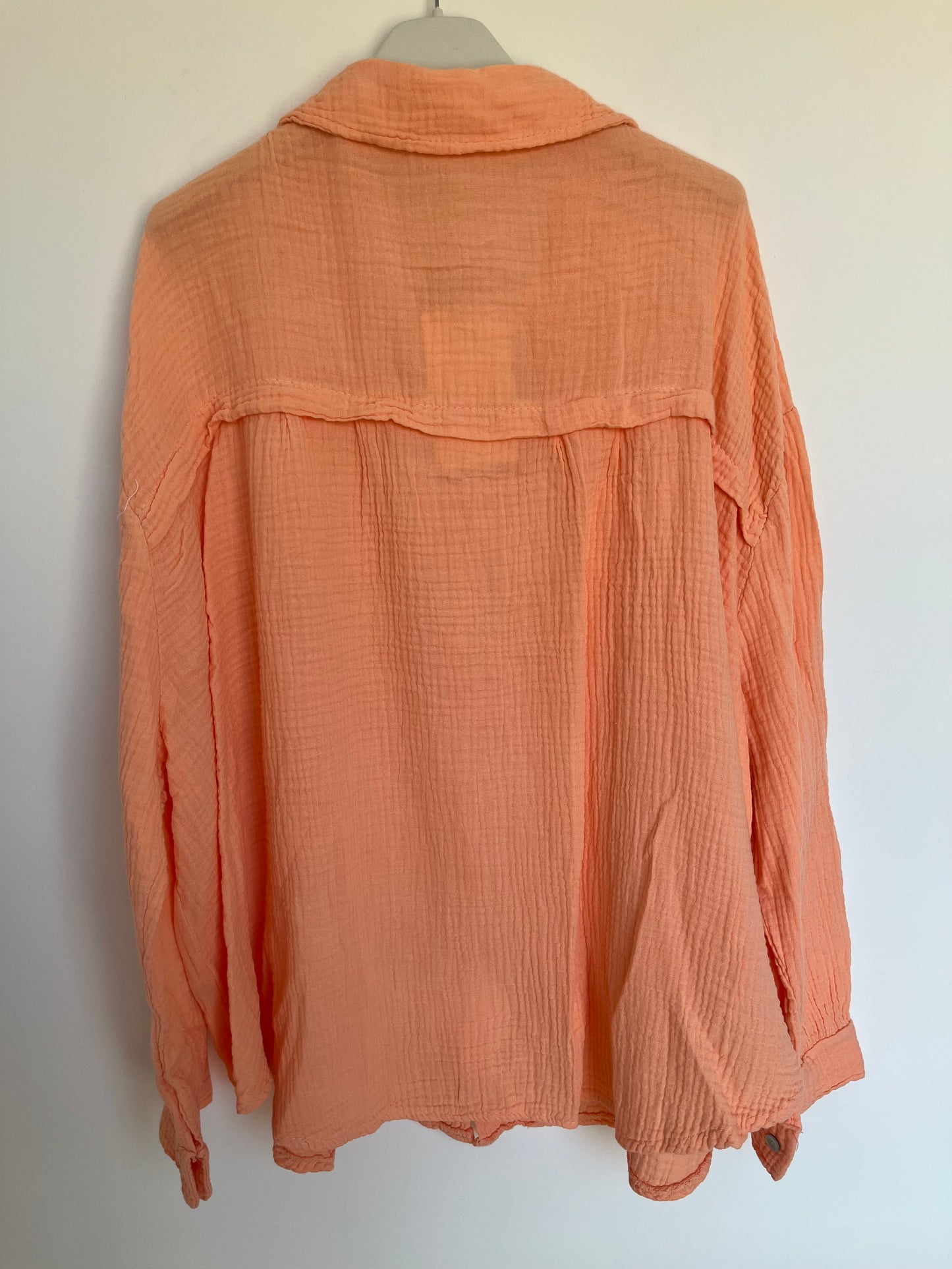 Musselin Bluse "Mia" (peach)